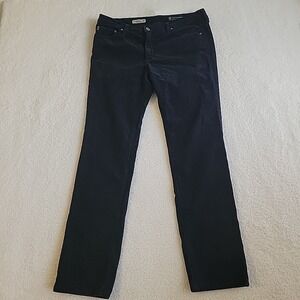 Adriano Goldschmied Women's  Blue Courtaroy Jeans  Size 31R Skinny Straight